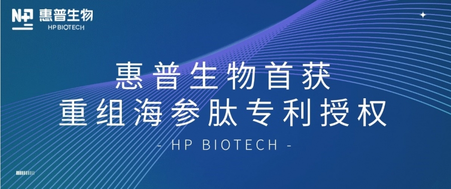 合成生物學(xué)開(kāi)大！惠普生物首獲重組海參肽專利授權(quán)，定義“精準(zhǔn)智造”護(hù)膚新范式